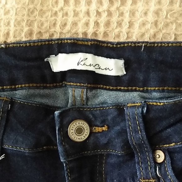 KanCan Dark Wash Skinny Jeans 5/26 - Picture 2 of 9